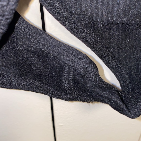 Zara Medium Black Ribbed Bodysuit - Picture 7 of 9